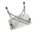 Picture of Drive Deluxe Bariatric Shower Chair without back, Cross Frame Brace, 20"W x 12"d x 14-19"H