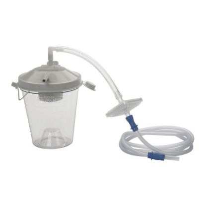 Picture of Drive Devilbiss 800cc suction canister with 72" tubing, 48/case