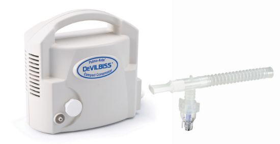 Picture of Drive Devilbiss Pulmo aide compact compressor with disposable nebulizer