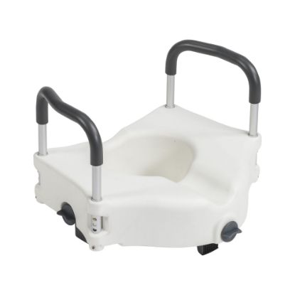 Picture of Drive PreserveTech Secure Lock 5" Raised Toilet Seat