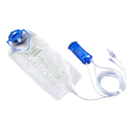 Picture of Enteral Feeding Pump Spike Set with Flush Bag Kangaroo OMNI™ ENPlus 1000 mL NonSterile