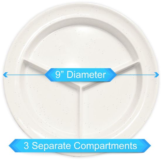 Picture of Compartment dish