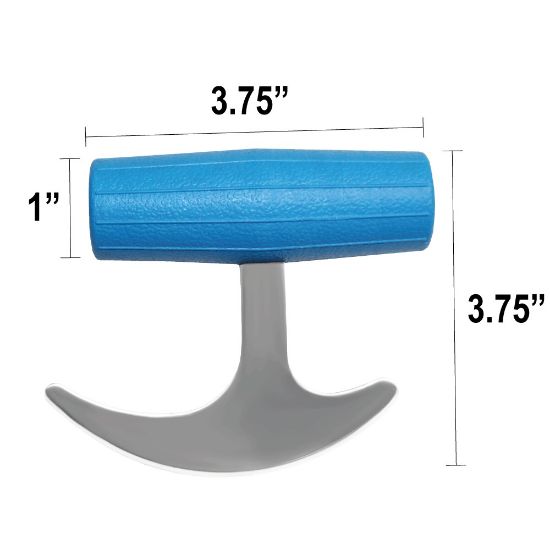 Picture of Stainless steel rocker knife, t-grip