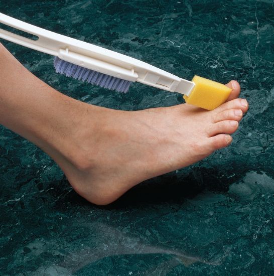 Picture of Dr Joseph's Footbrush, 25.5" long, 3.75" brush