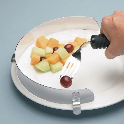 Picture of Stainless Steel Food Guard, Large 8-10" diameter, 1/2" height