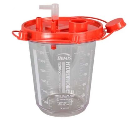 Picture of Precision 1200cc canister with lid, case of 12